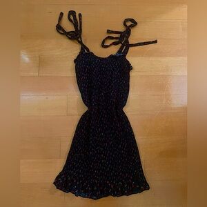 Free people back/rose mini dress